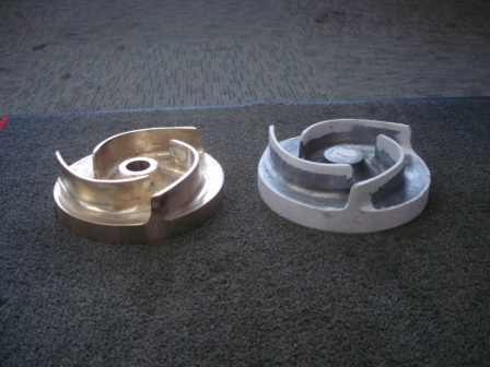 Remade obsolete impeller