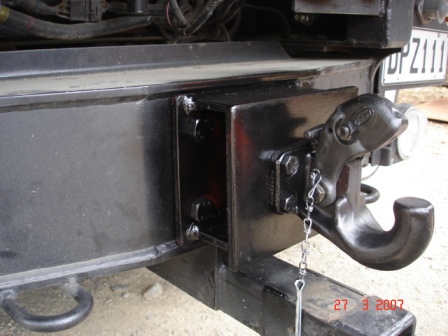 Certified Pintal towing attachment