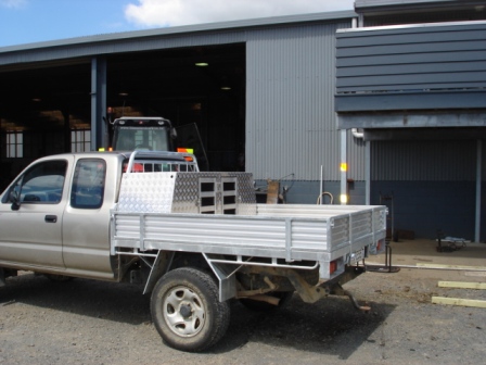 Dog Box Fitted to Ute