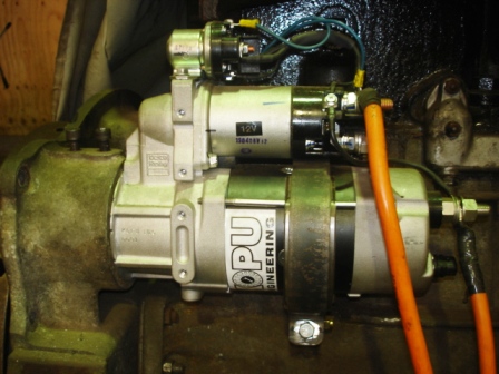 Gardner starter motor conversions